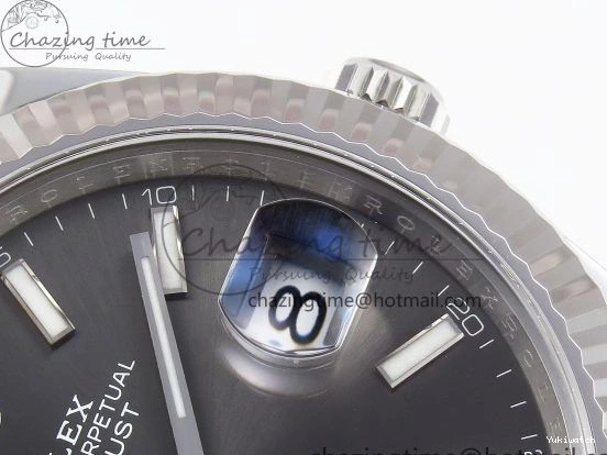 VR3235 DateJust 904L Dial on SS Edition Steel Best Bracelet Gray 41 Oyster 126334 1:1 C+F 0517